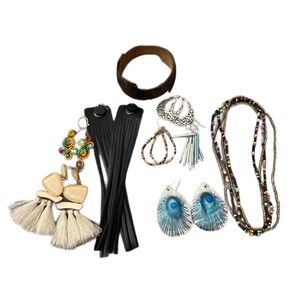 Boho Costume jewelry lot